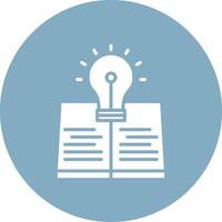 Knowledge Responsive Icon Badge vector