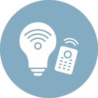 Smart Light App Style Badge vector