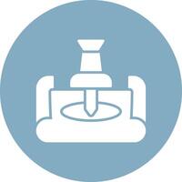 Push Pin Frame Icon vector