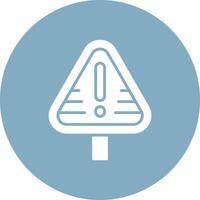 Warning Flat Styled Symbol vector