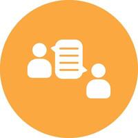 Conversation Compact App Icon vector