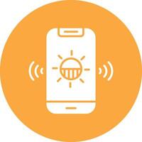 Light Sensor Digital Concept Icon vector