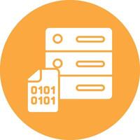 Master Data Tech Style Illustration vector
