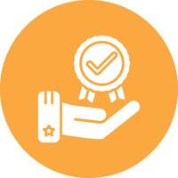 Quality Assurance Monochrome UI Visual vector