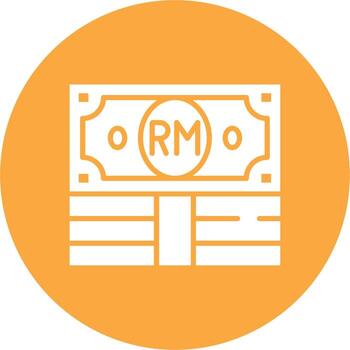 Ringgit UI Concept Symbol vector