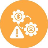Risk Management Color Block Design vector