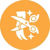 scissors Modular UI Graphic vector