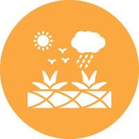 Xeriscaping Compact App Icon vector