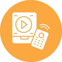 Tv Box Abstract Web Element vector