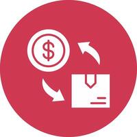 Cash Flow Crisp Flat Art vector