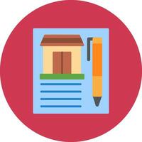 Contract UI Concept Symbol vector