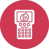 Humidity Sensor Modular UI Graphic vector