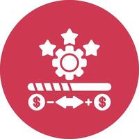 In Progress Mono Icon Symbol vector