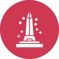 Obelisk Gradient Style Icon vector