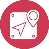 Location Neon Graphic Style vector