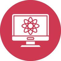 Quantum Creative Interface Art vector
