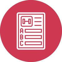 Statistics 3D Line Art Piece vector