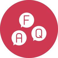 Faq Modular UI Graphic vector