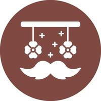 Moustache Interactive UI Graphic vector