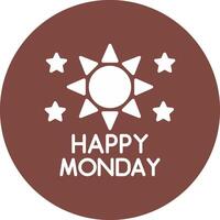 Monday Interactive Display Symbol vector