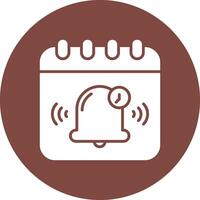 Reminder 3D Styled Symbol vector