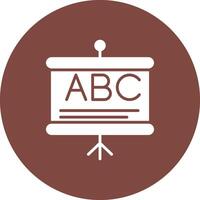 Projection Screen Stylized Tech Element vector
