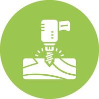 Drill Business Style Symbol vector