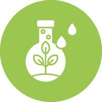 Flask Thin Line Design vector