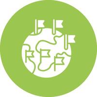 Globe Earth Web Interface Symbol vector