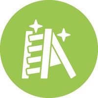 Ladder Stylized Tech Element vector