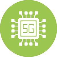 Processor Frame Icon vector