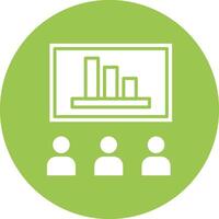 Presentations Playful Line Icon vector