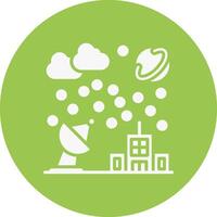 Satellite Dish Interactive Display Symbol vector