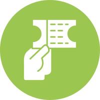 Ticket Sharp Edge Symbol vector