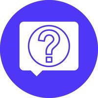 Ask Business Style Symbol vector