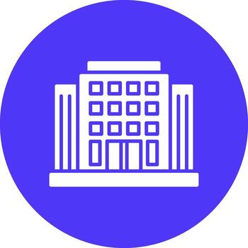 Accomodation Web Interface Symbol vector