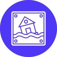 Flood Clean Web Element vector