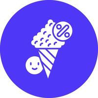 Ice Cream Lined Visual Concept vector