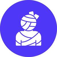 Mummy Bold App Illustration vector