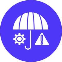 Mitigation Subtle Shadow Icon vector
