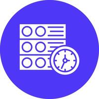 Server Traffic Sharp Edge Symbol vector