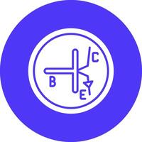 Transitor Coded Design Graphic vector