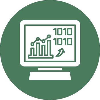 binario codigos contorno gráfico diseño vector