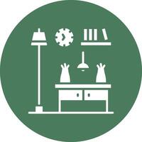 Console Table Cool Tone vector