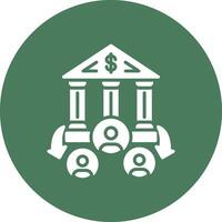 Corporate 3D Styled Symbol vector