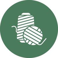 Thread Spool Elegant Piece vector