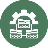 Version Control Rounded Line Illustration vector