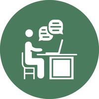 Virtual Lined UI Illustration vector