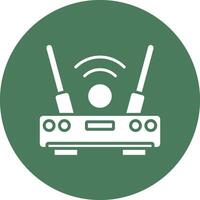 Wifi Router Bold App Illustration vector