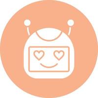 Bot Gradient Style Icon vector